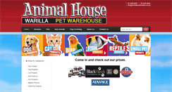 Desktop Screenshot of animalhousewarilla.com.au